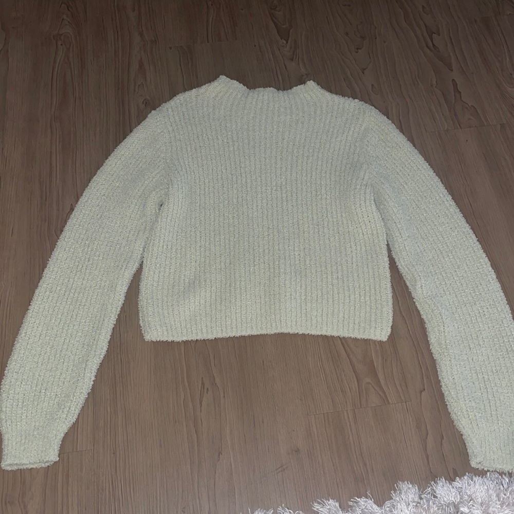 Green Zara sweater